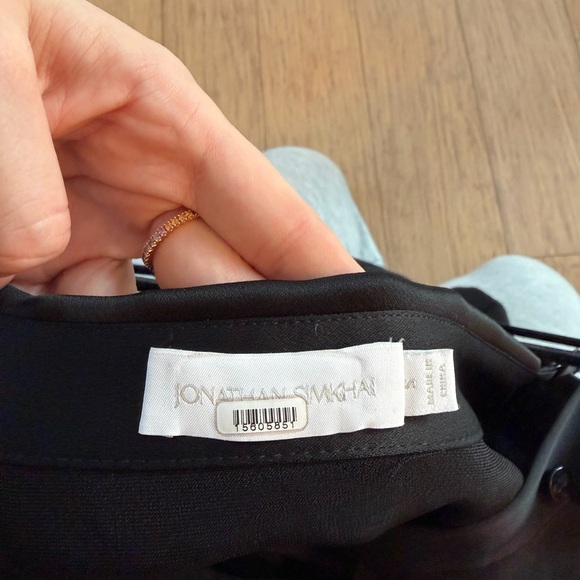 Jonathan simkhai Elegant Black Women's Off-Shoulder Top - Picture 4 of 4